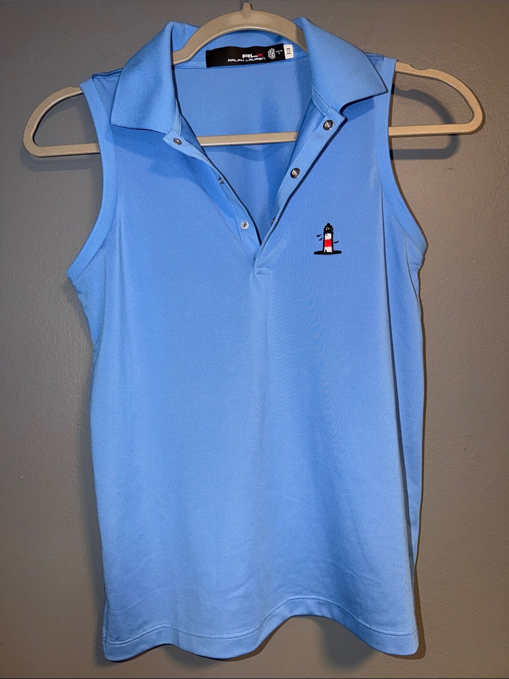 Ralph Lauren RLX Blue Polo Shirt